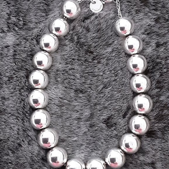 AUTHENTIC TIFFANY & CO 925 STERLING SILVER BRACELET HARDWEAR 10MM - Picture 4 of 5